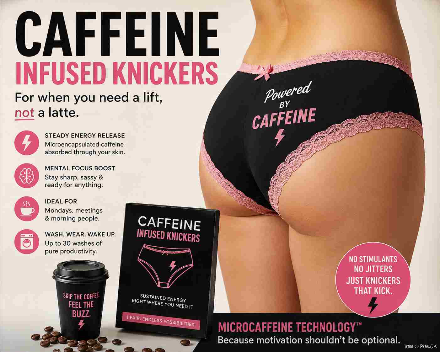 Caffeine Infused Knickers