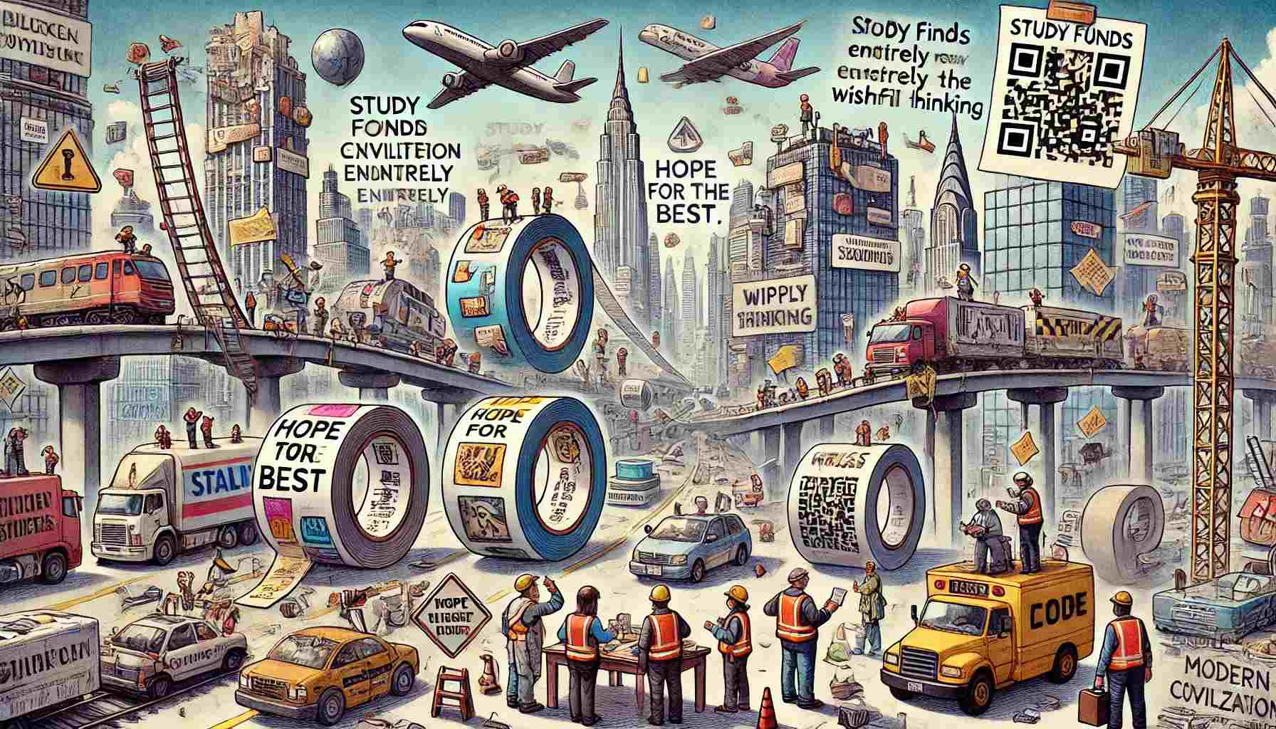 Modern Civilization Now Held Together Entirely By Adhesives