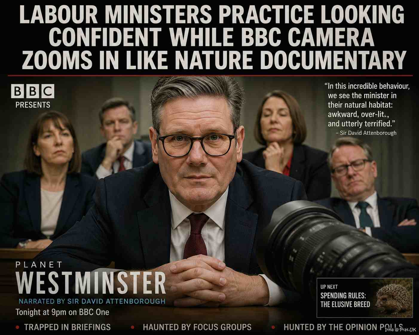 BBC Camera Zooms In Like Nature Documentary