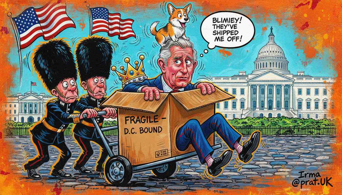 King Charles III Packed Off to Washington