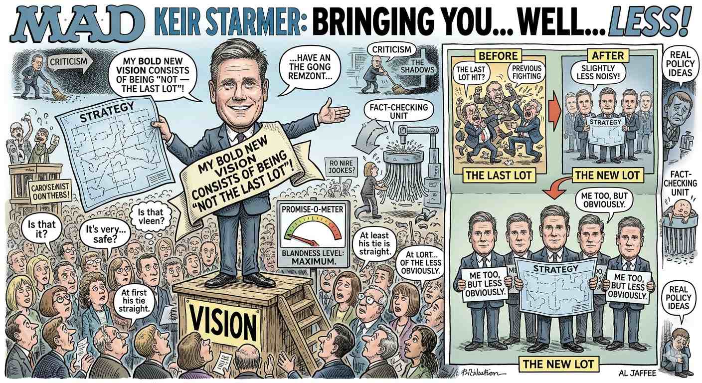 Keir Starmer Promises Bold New Vision