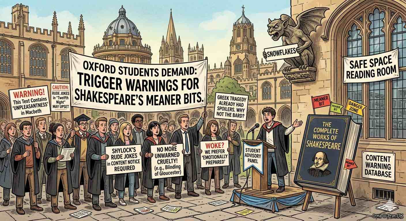 Oxford Students Demand Trigger Warning