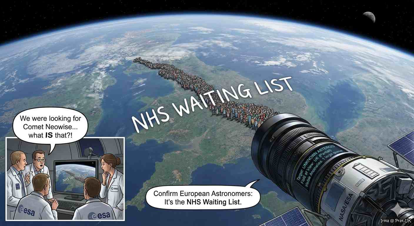 NHS Waiting List Now Visible From Space