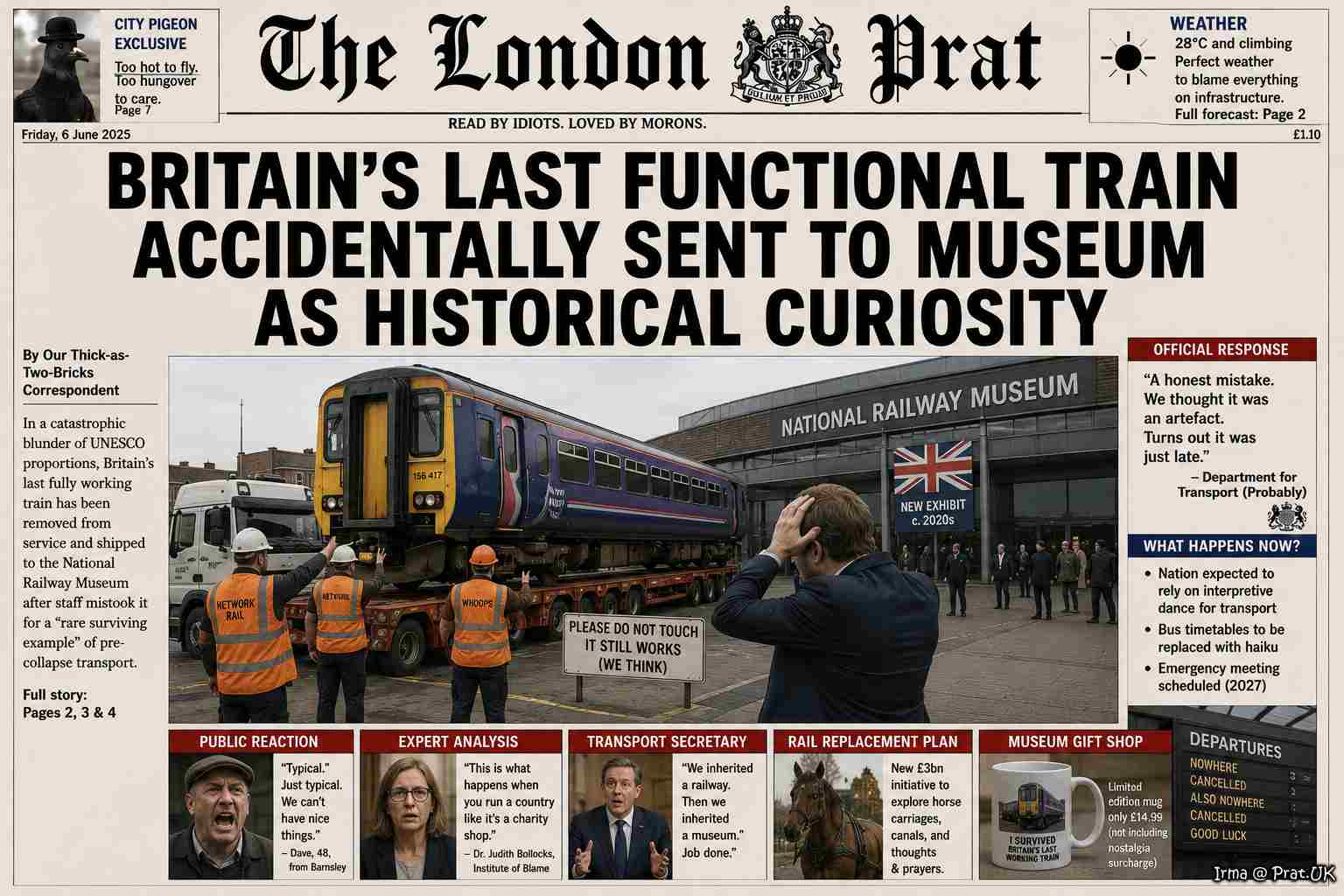 Britain’s Last Functional Train