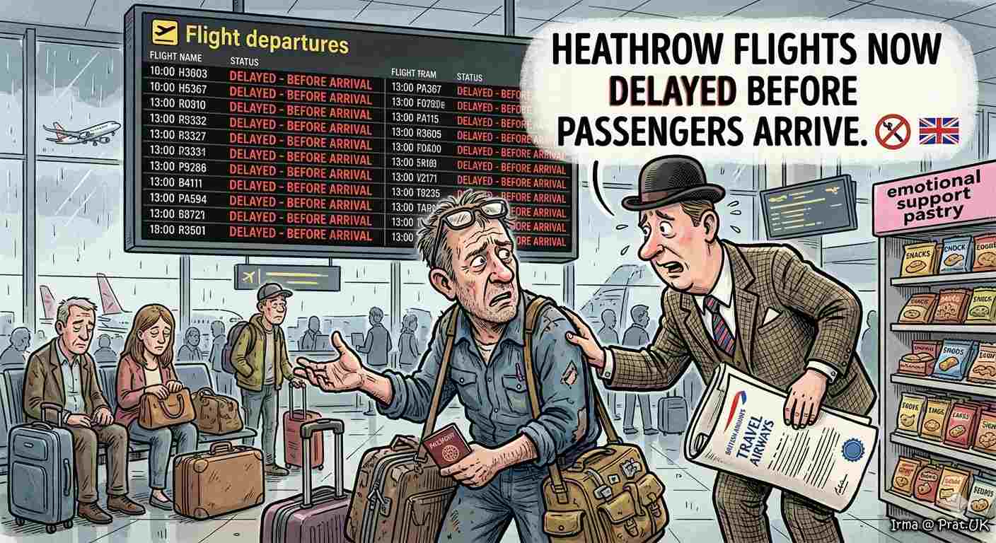 Heathrow Flights Now Delayed Before Passengers Arrive