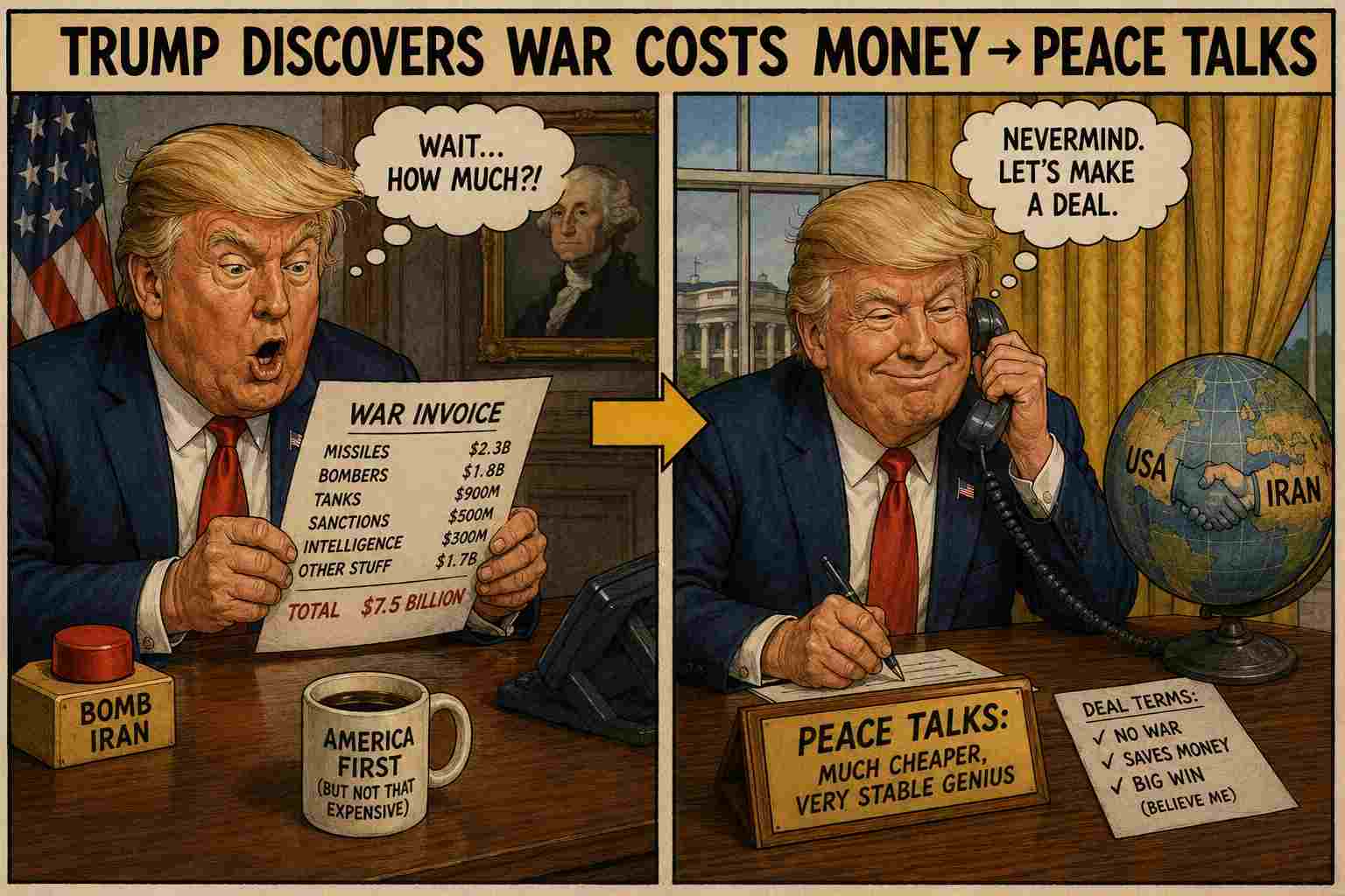 Trump Reportedly Considering Peace Deal