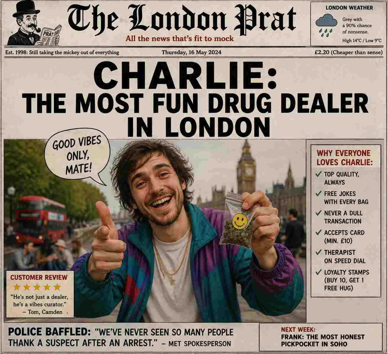 Charlie’s Psycho Drugs