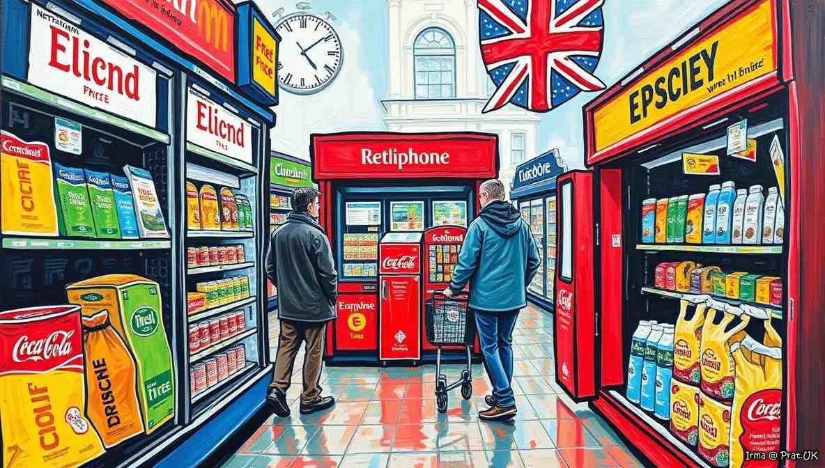 UK Inflation Falls Briefly
