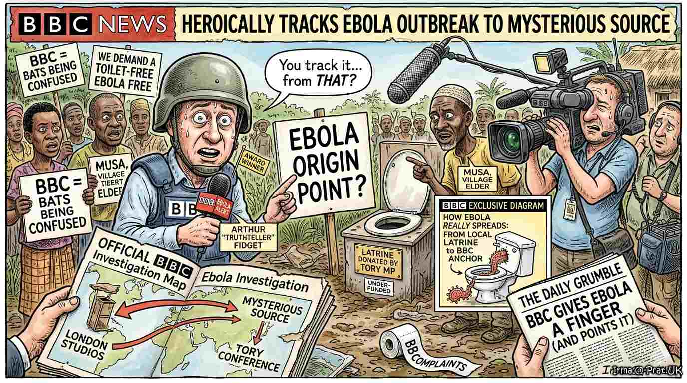 BBC Heroically Tracks Ebola Outbreak