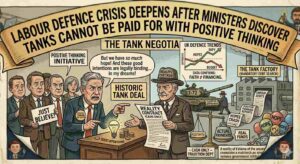 Labour Defence Crisis Deepens After Ministers Discover Tanks Cannot Be Paid For With Positive Thinking ()