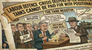 Labour Defence Crisis Deepens After Ministers Discover Tanks Cannot Be Paid For With Positive Thinking ()