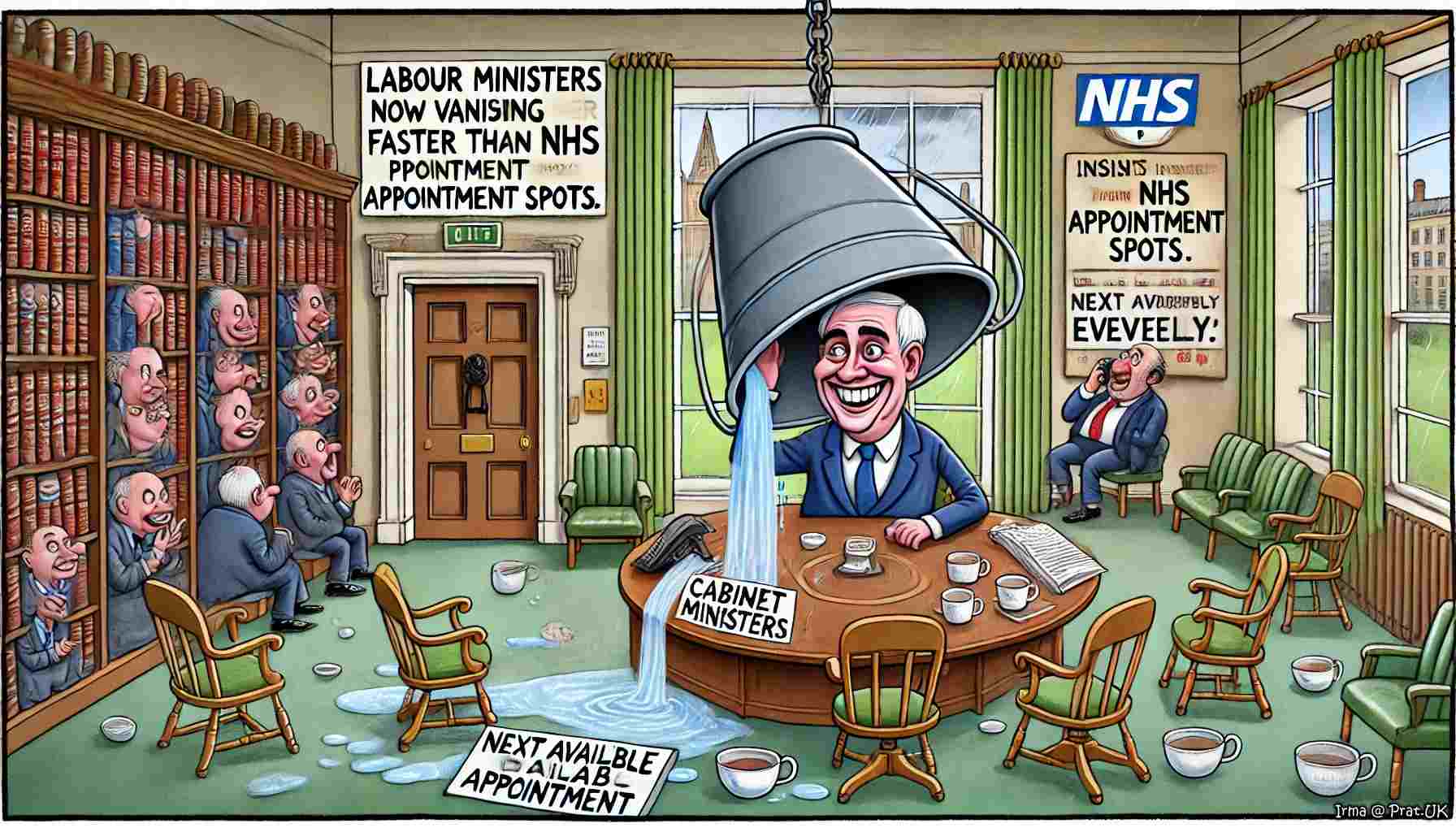 Labour Ministers Now Vanishing