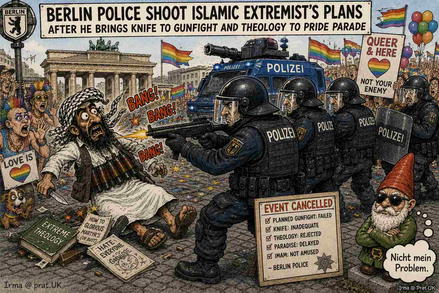 Berlin Police Cancel Extremist
