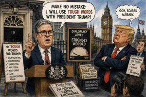 Burnham Promises Tough Words for Trump ()