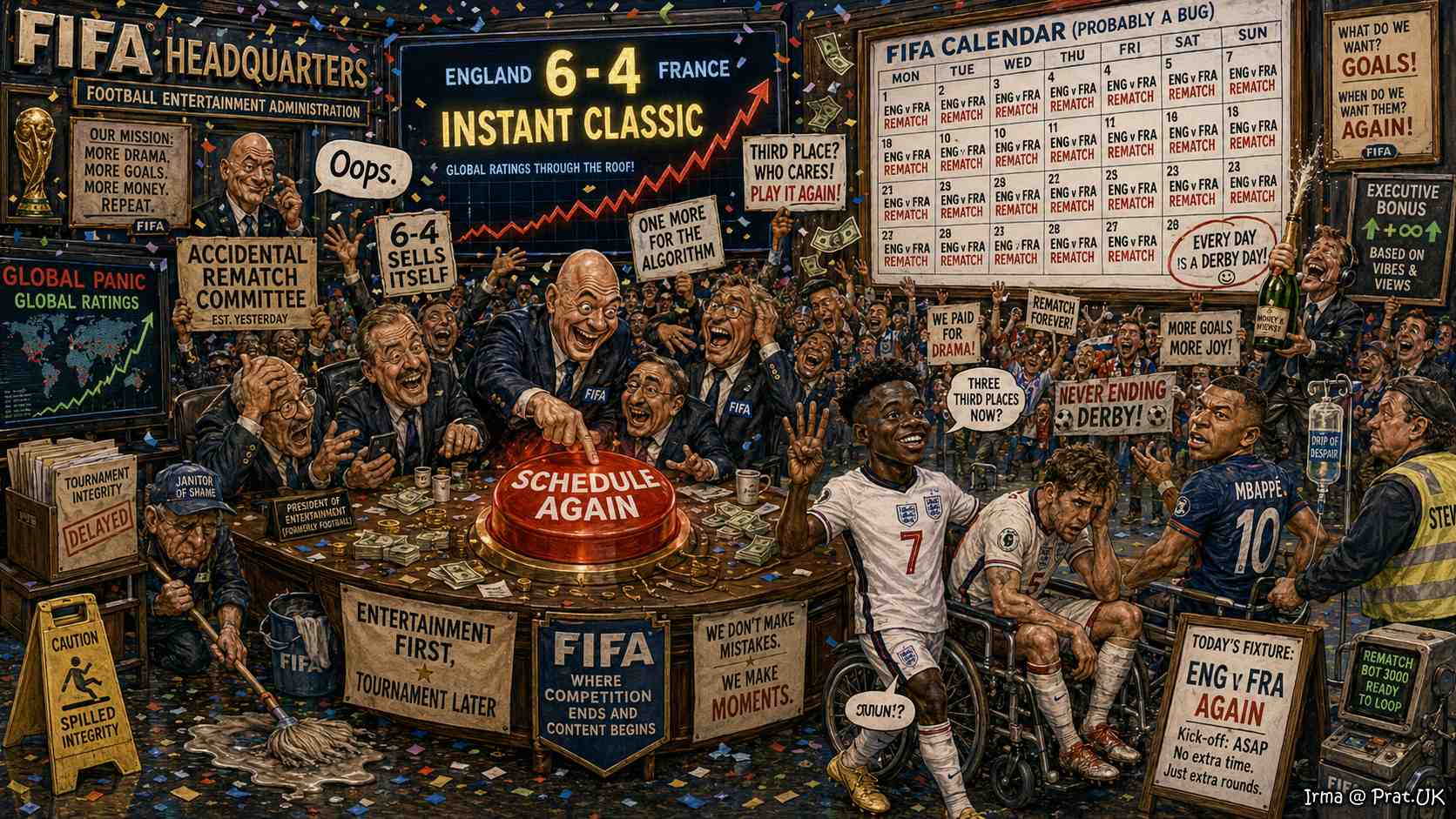 England Defeats France & REMATCH