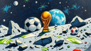 FIFA Considers World Cup on Moon After USA–Canada Success, England Fans Already Worry About Rocket Fuel Costs (8) FIFA Considers World Cup on Moon After USA–Canada Success, England Fans Already Worry About Rocket Fuel Costs (8)