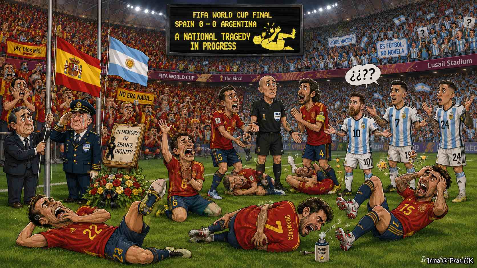 Spain Wins World Cup With 256 Dives