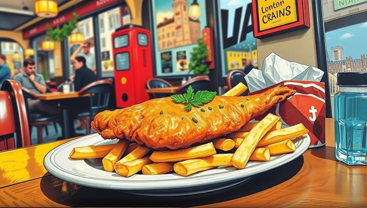 Fish and Chips in London