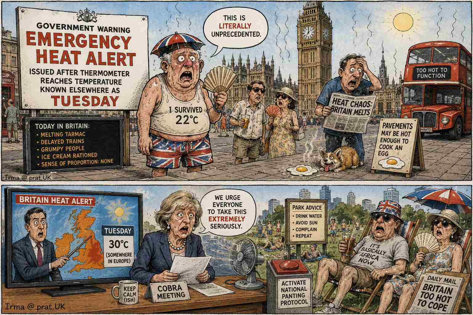 Government Loudly Blames Spain