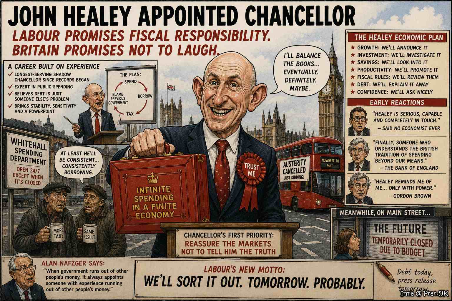 John Healey Appointed Chancellor