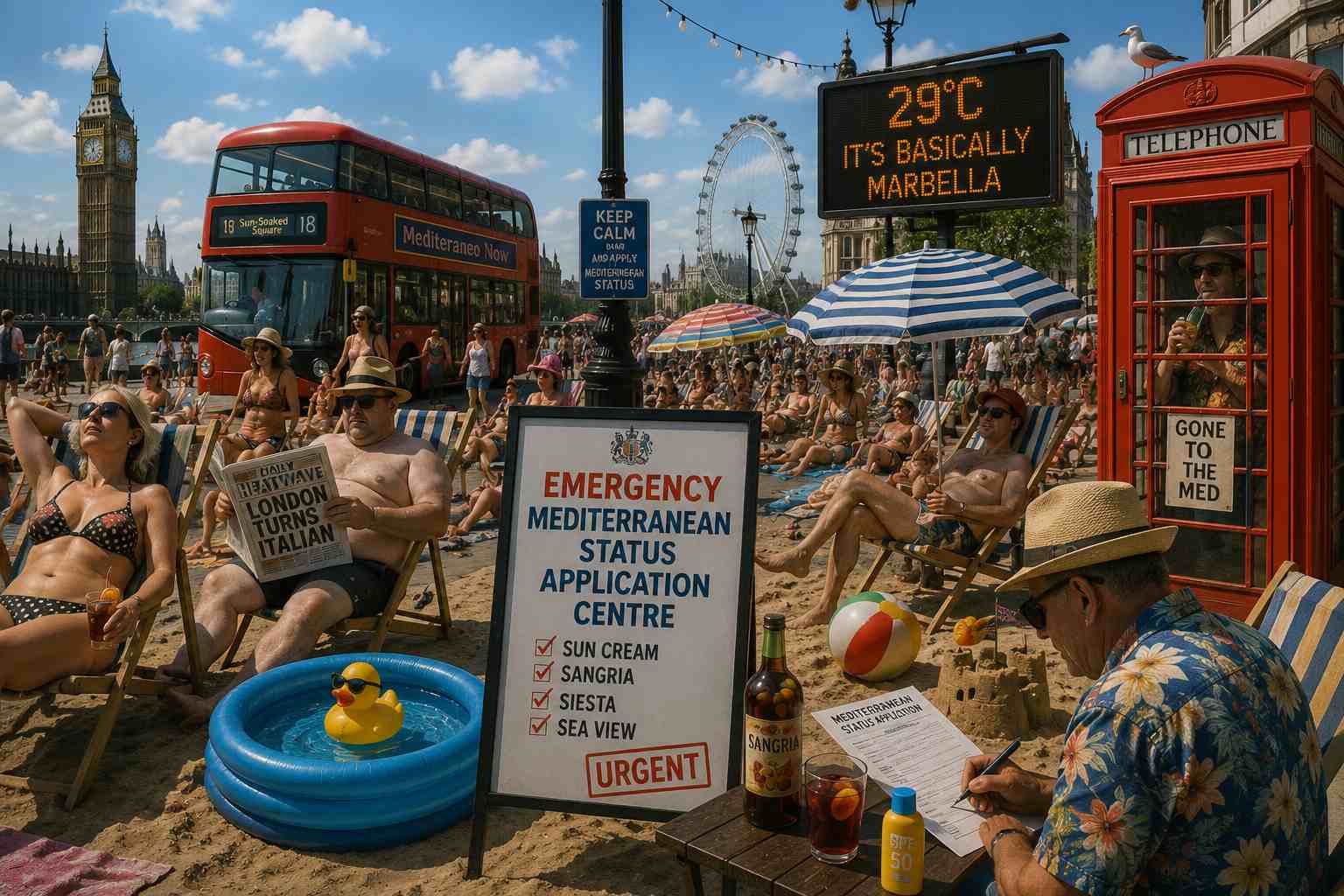 London’s Emergency Mediterranean Status