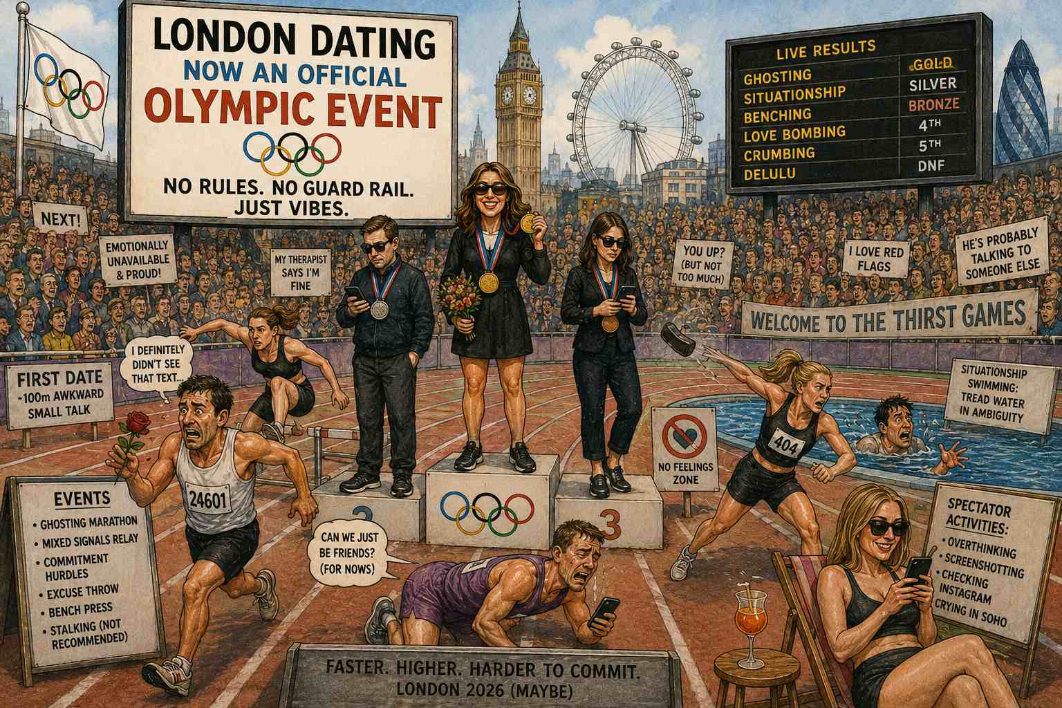 London Dating Now an Official Olympic Event
