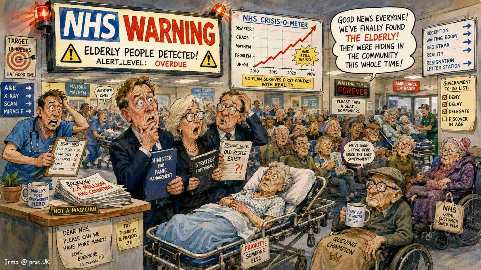 NHS Warns It Will Collapse