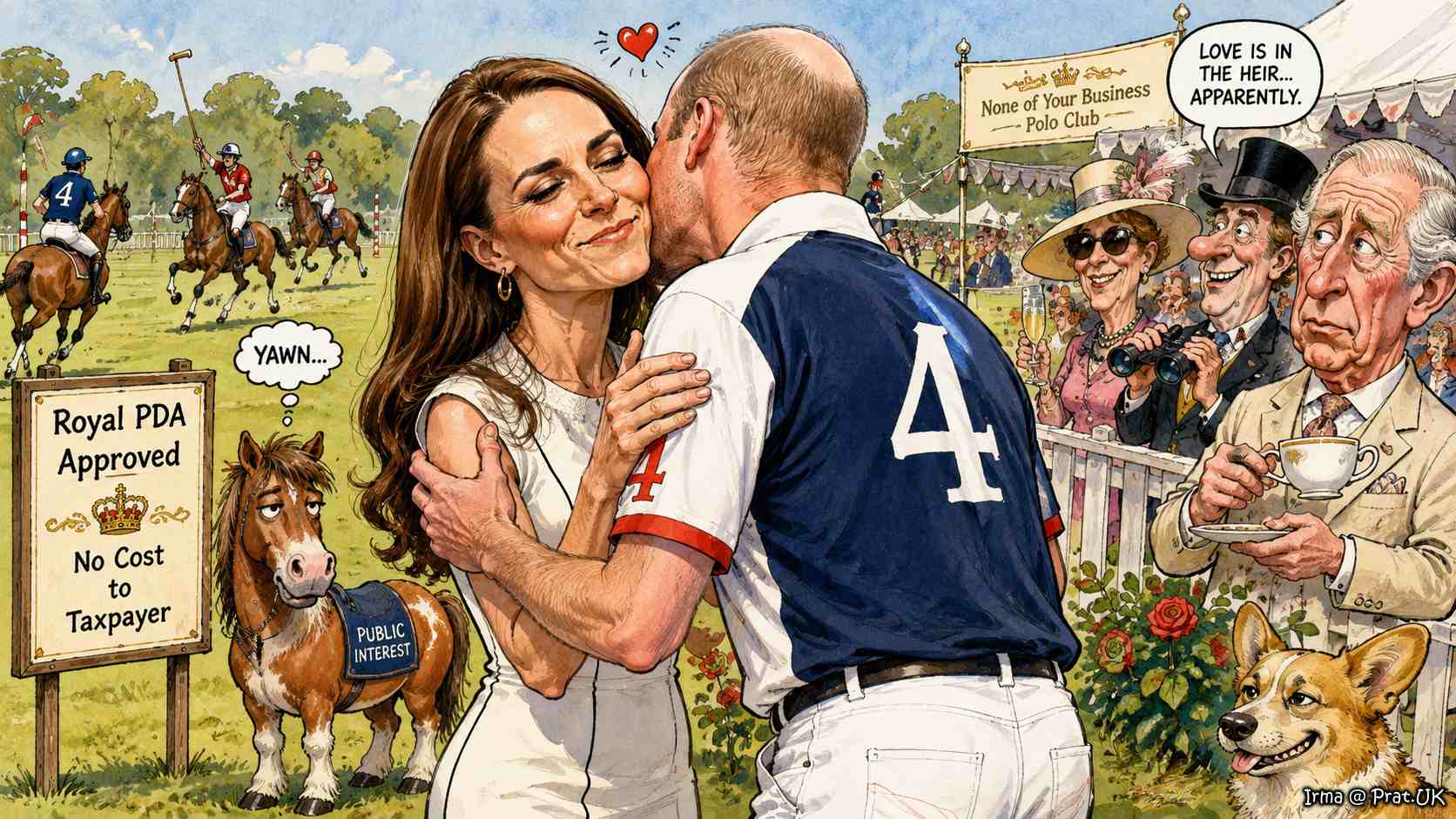 Royal PDA Declared Acceptable