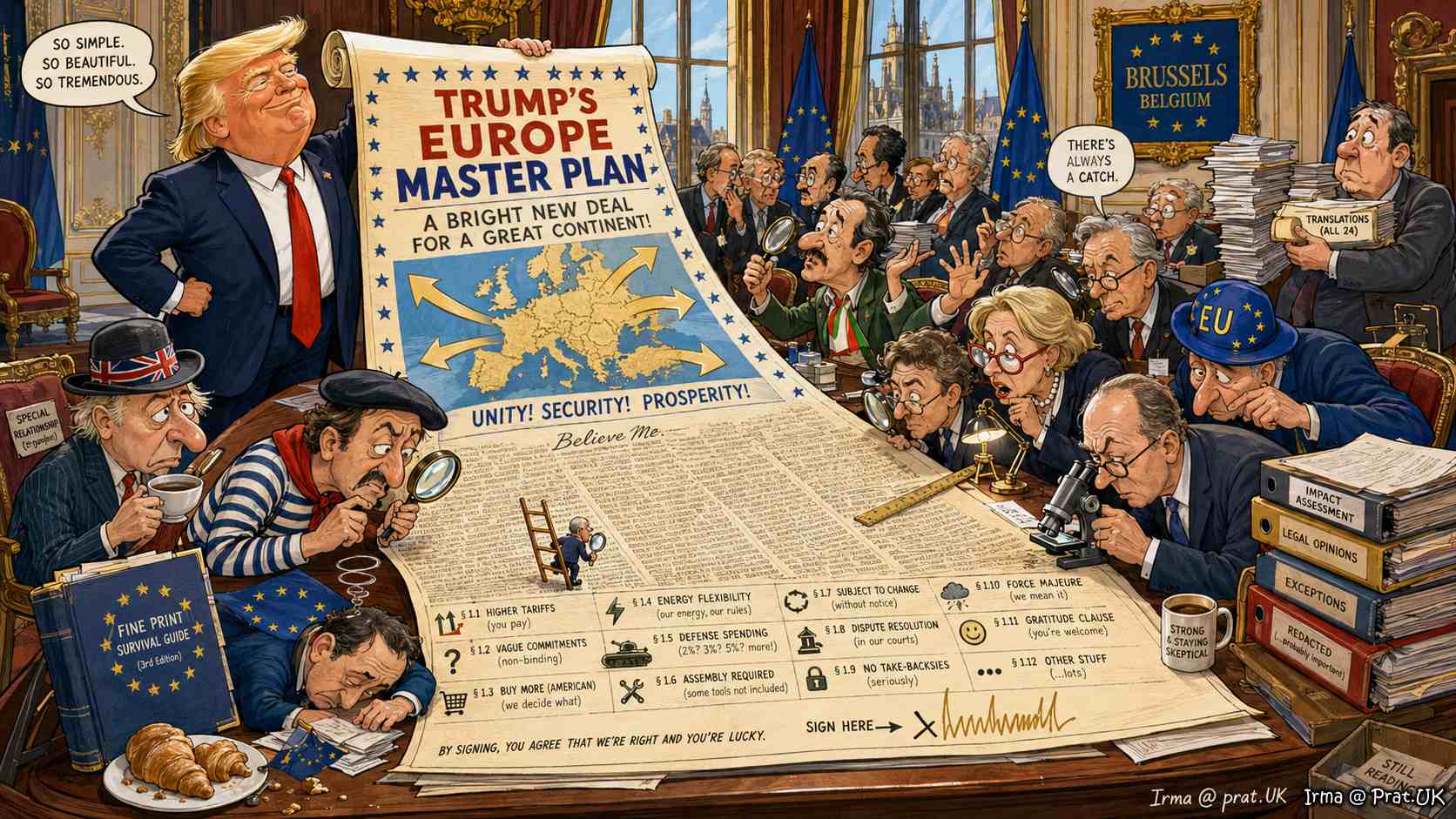 Trump’s Europe Master Plan