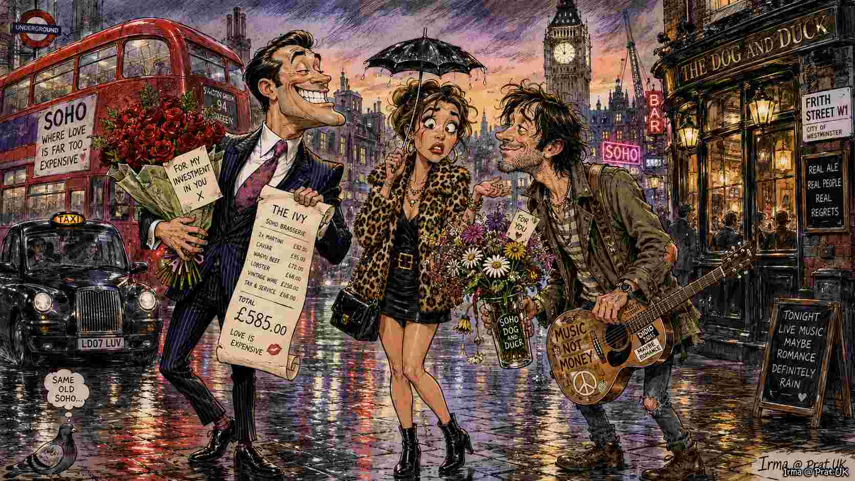 London Love Triangle