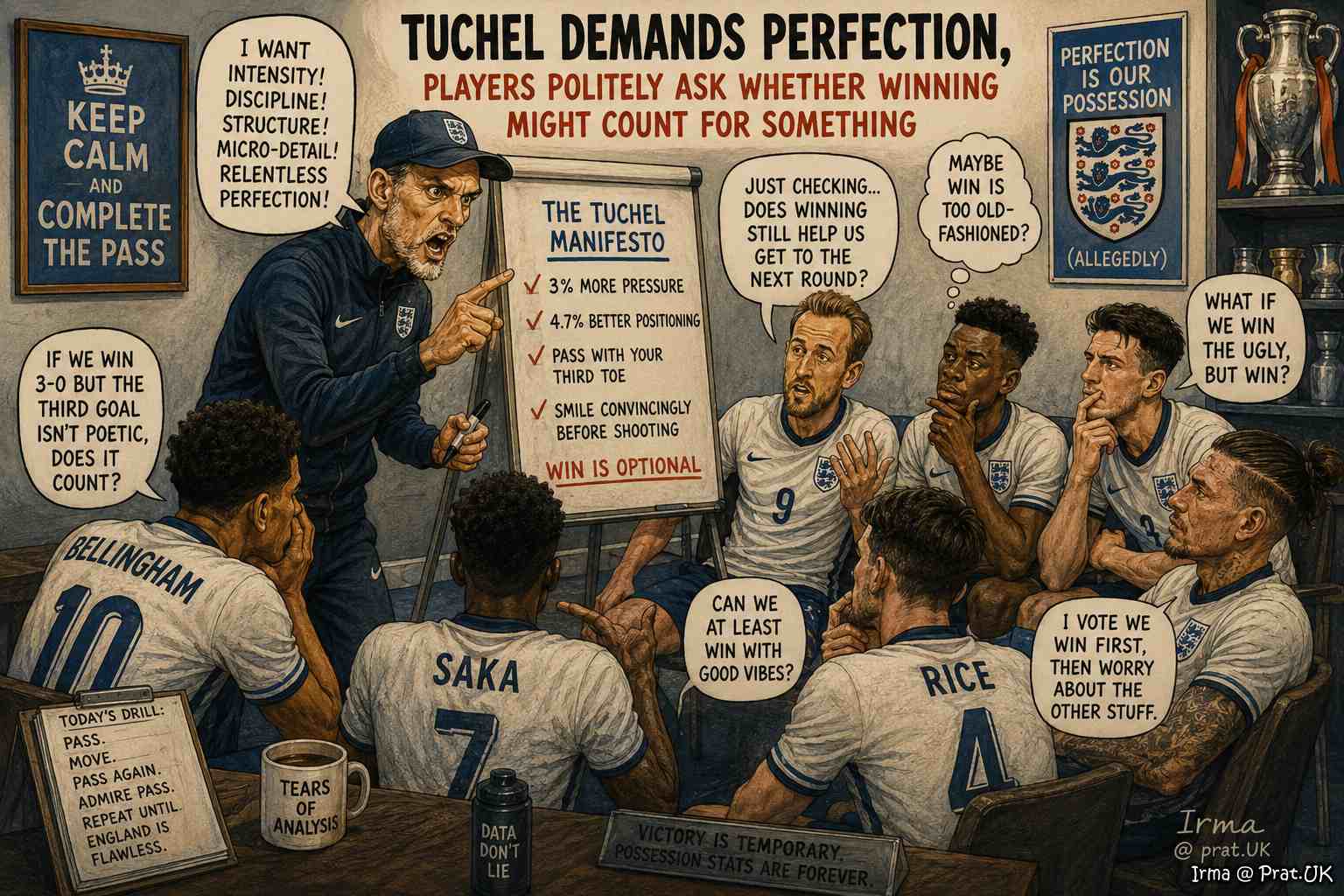 Tuchel Demands Perfection