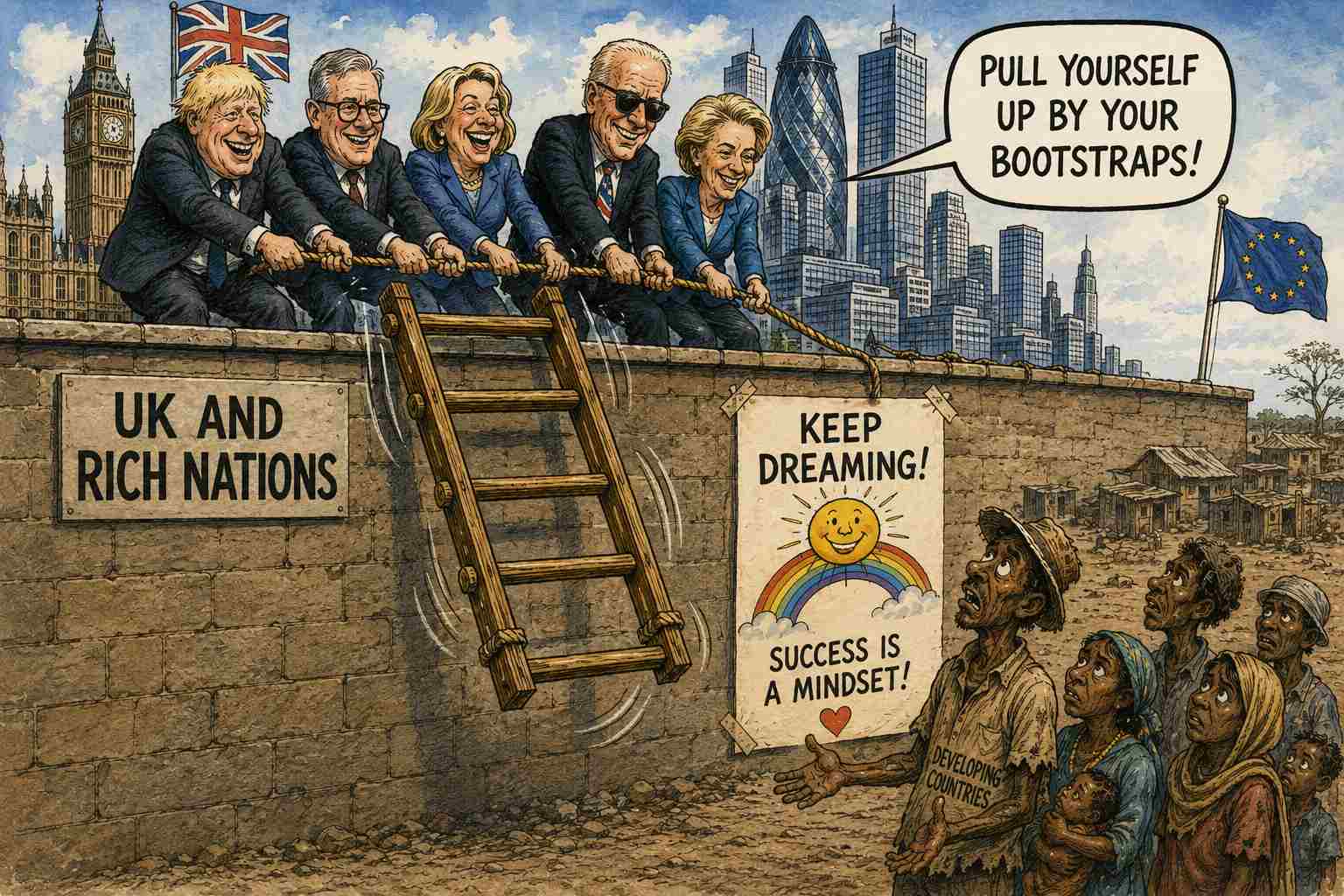 Rich Nations Pull Up Ladder to Prosperity