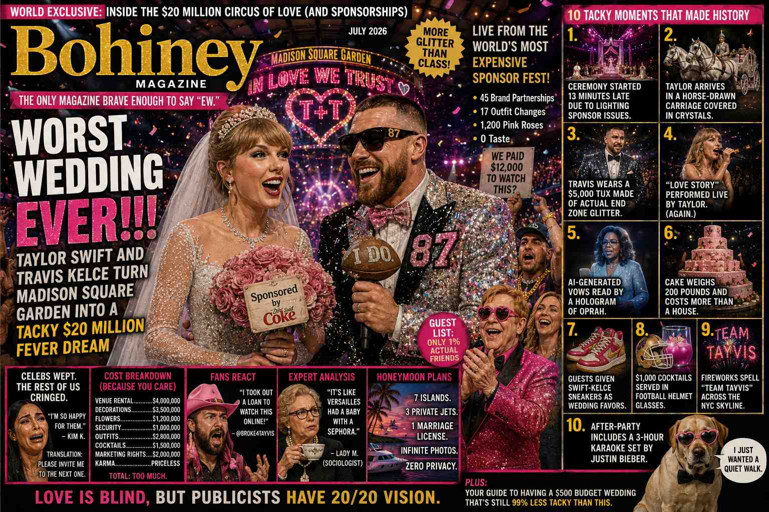 Taylor Swift’s Madison Square Garden Wedding