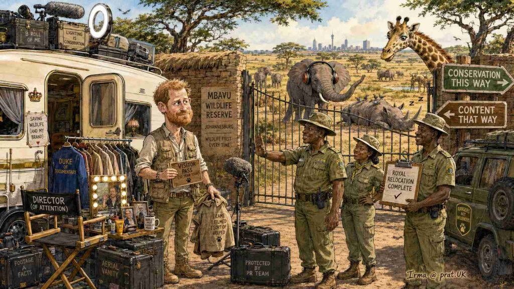 African Parks Removes Prince Harry