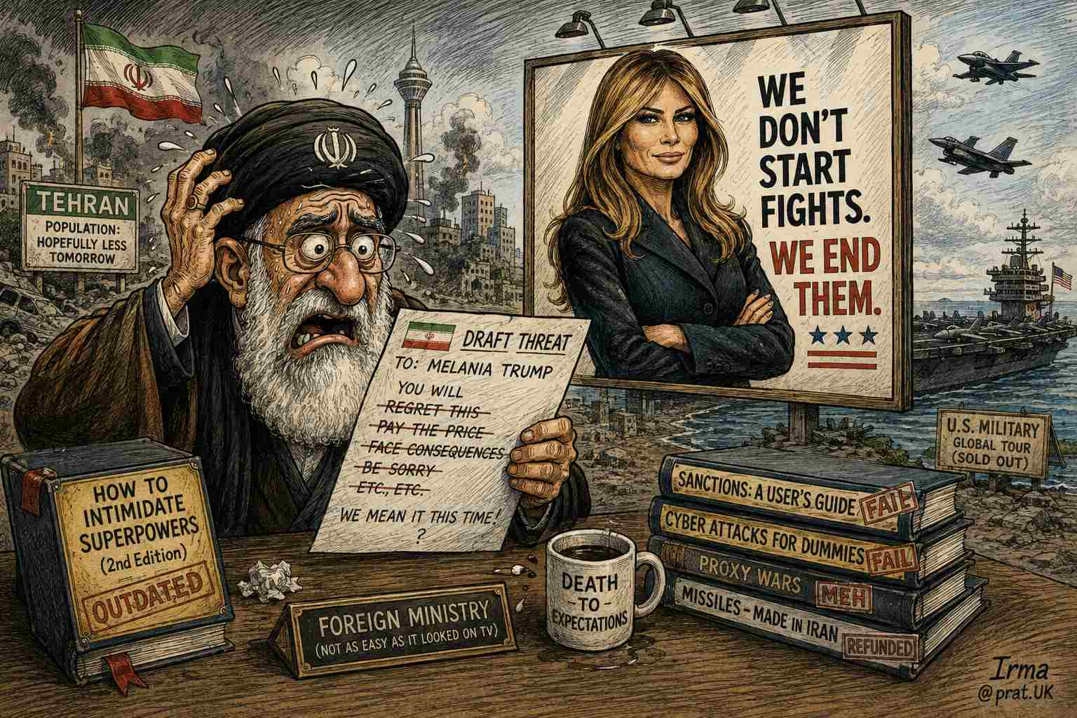 Iran Threatens Melania Trump