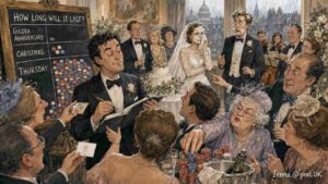 London Wedding () London Reception Becomes Live Demonstration of Why Solicitors Own Houses