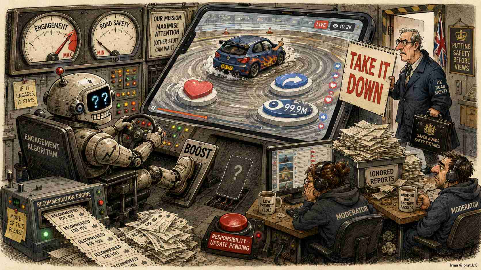 Dangerous-Driving Videos Removed