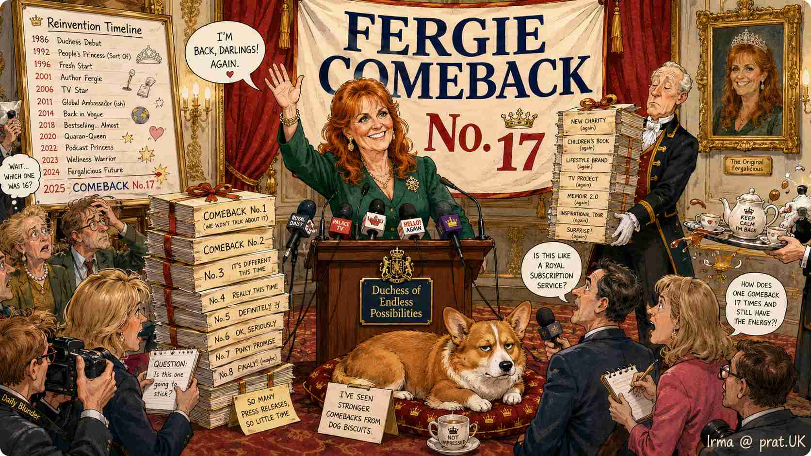 Sarah Ferguson Returning to Britain