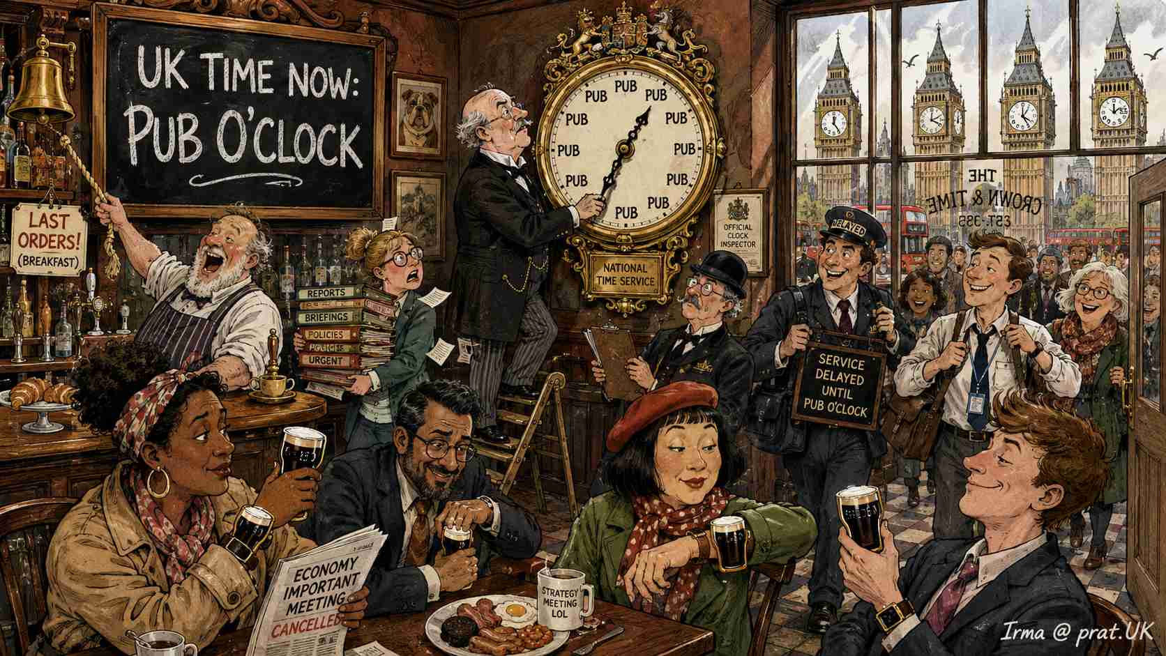 UK Time Now: Pub O’Clock