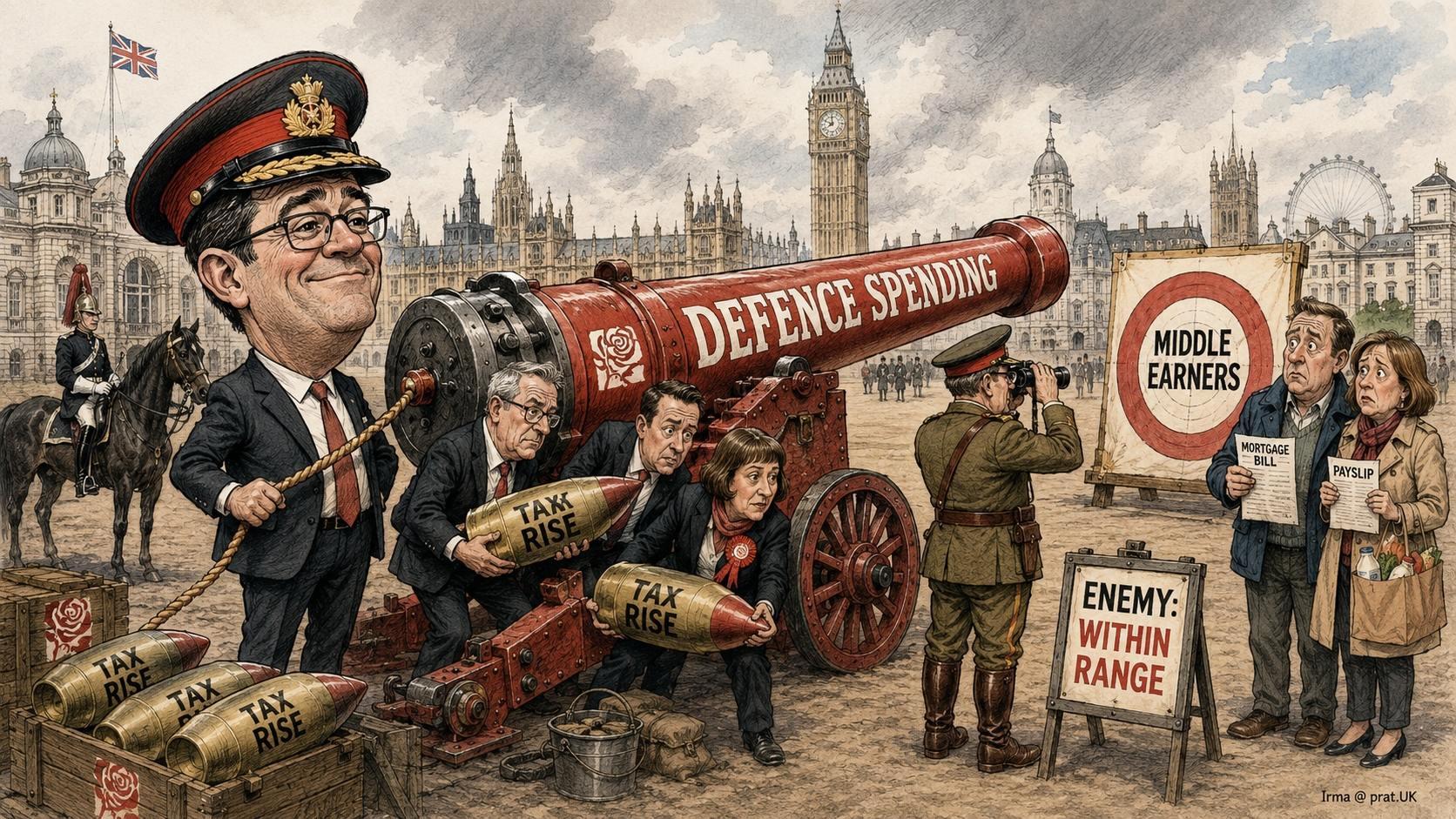 Labour Plans Higher Defence Spending With Tax Rise