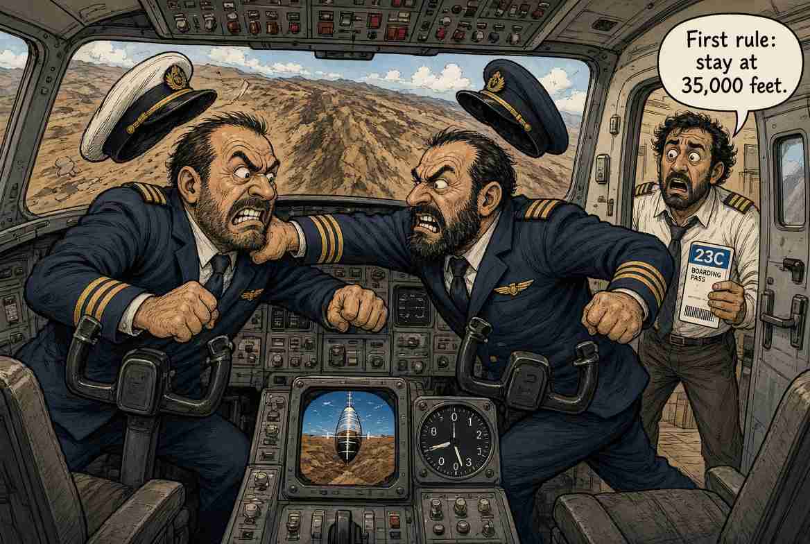 Flydubai Pilots Turn Cockpit Into Fight Club