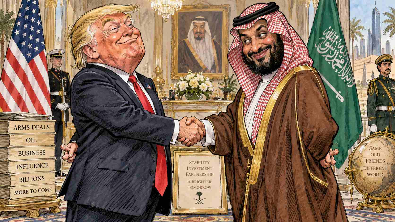 Saudi Arabia Asks Trump for Help