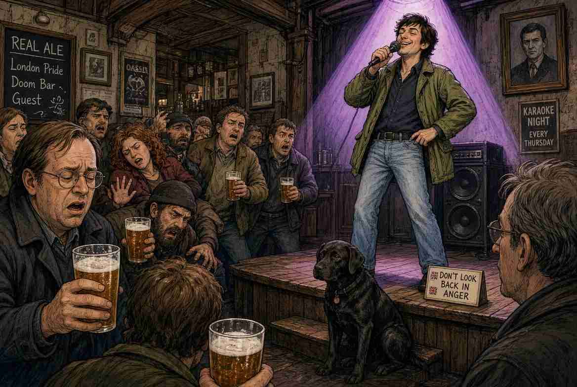 London Karaoke Night Ends After Man Learns He Has Been Mishearing Oasis for 25 Years