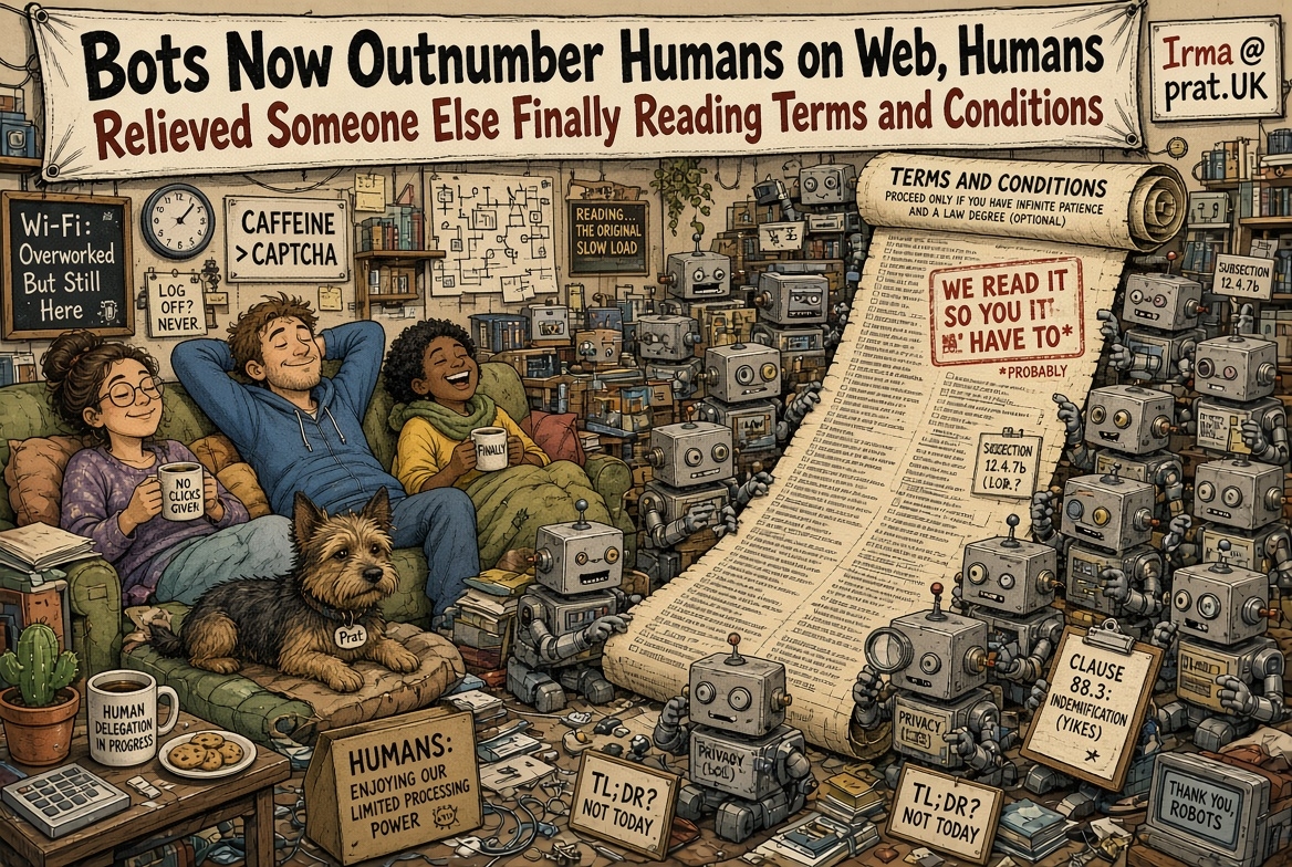Bots Now Outnumber Humans on Web