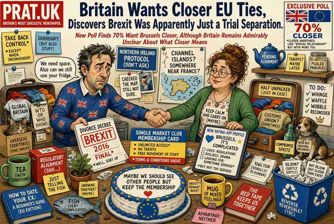 Britain Wants Closer EU Ties