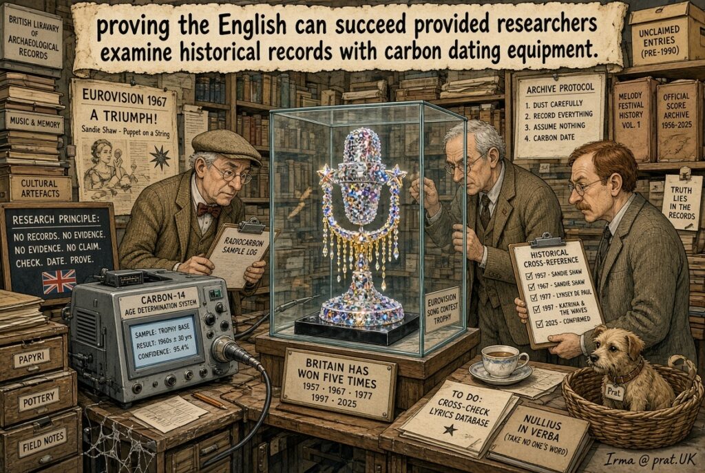 Britain Won Eurovision Five Times Carbon Dating Required