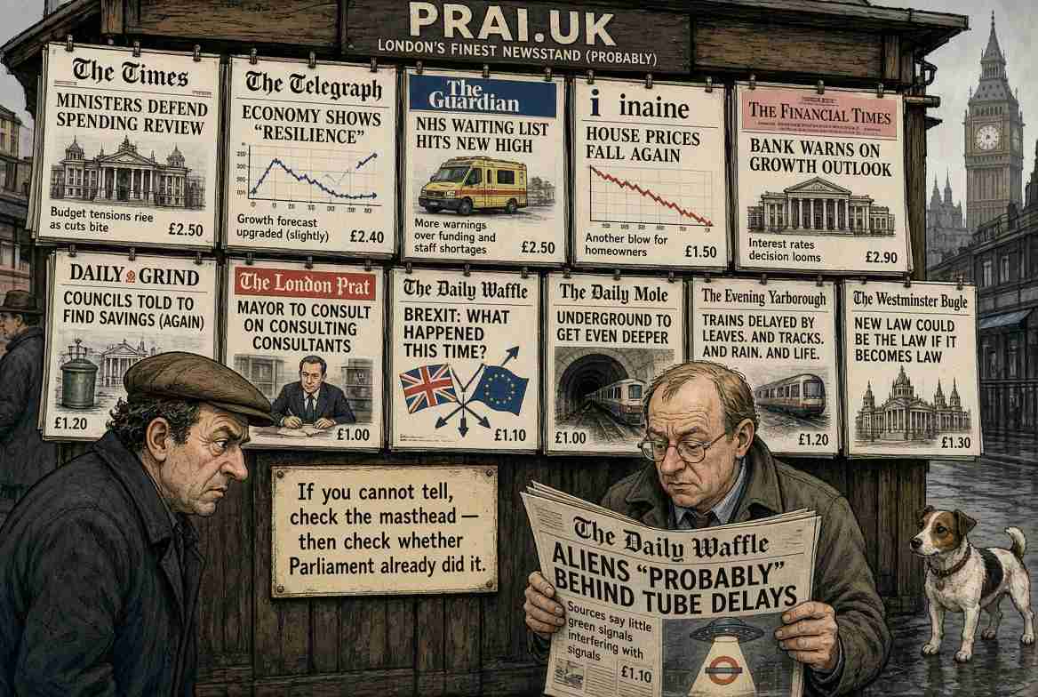 British Satirical News