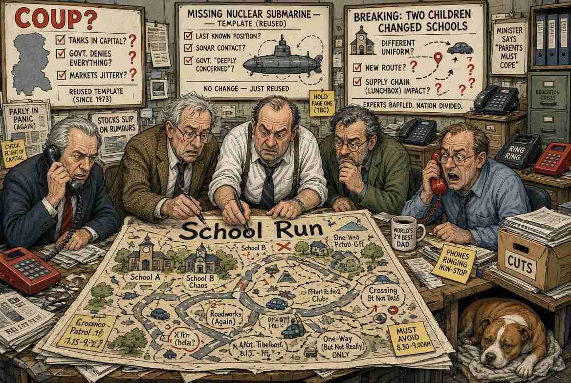 Harry Changes Kids’ School