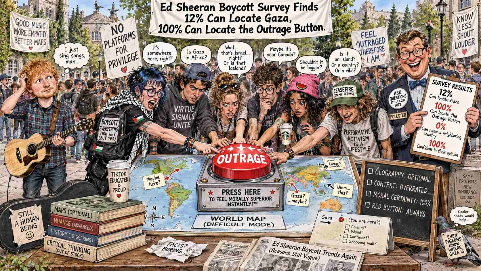 Ed Sheeran Boycott Survey