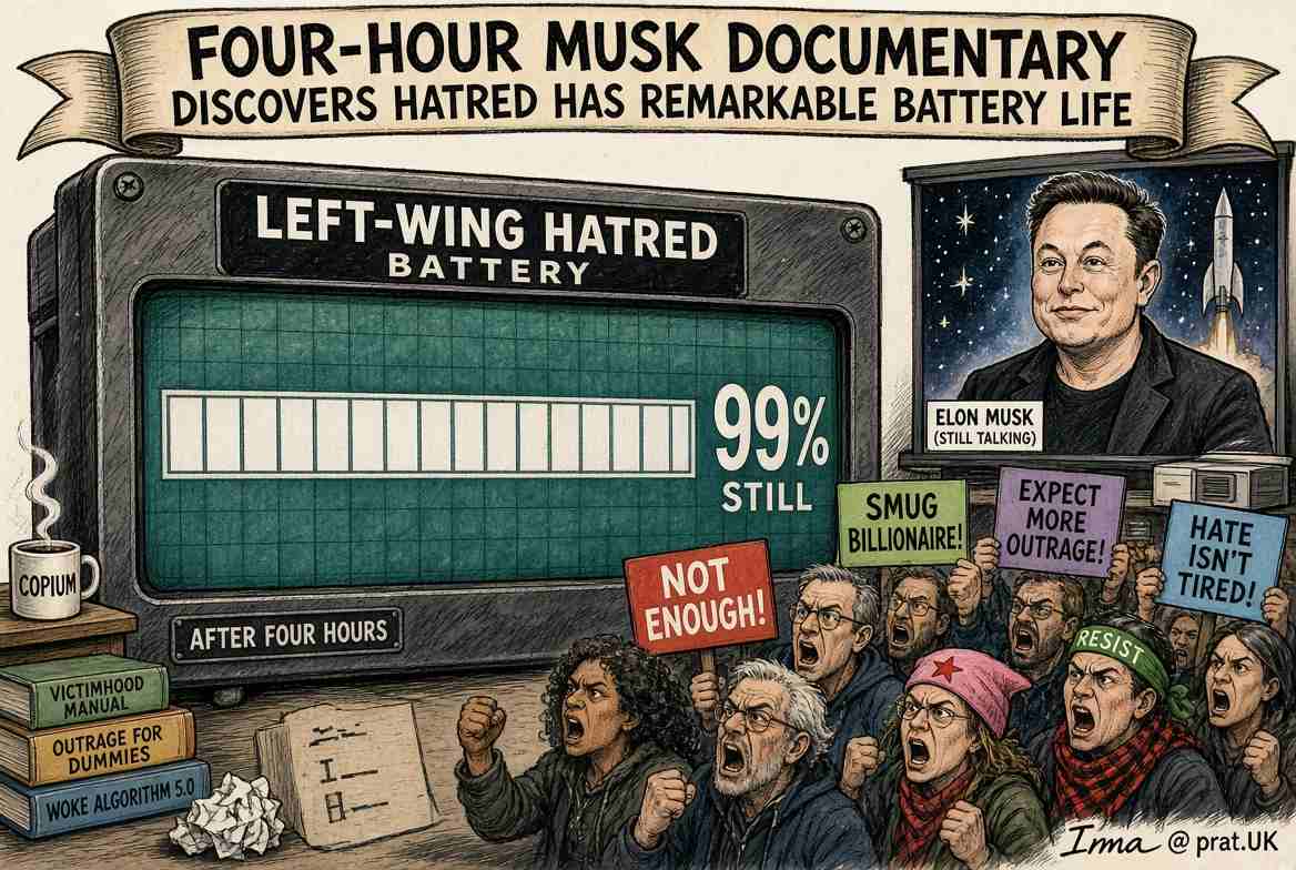 Four-Hour Musk Documentary Discovers Hatred